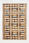 Anthropologie Jute Hand-knotted Geometric Rug In Multi