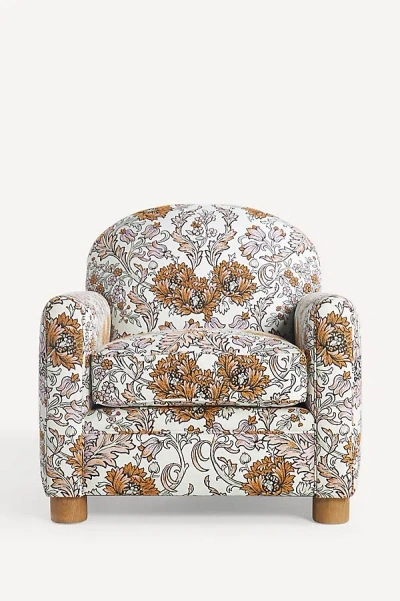 Anthropologie Jylin Woven Olivier Club Chair In Brown