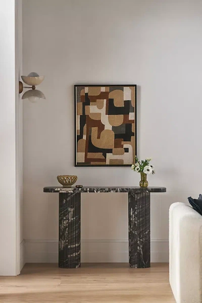Anthropologie Kanta Marble Console In Multi