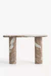Anthropologie Kanta Marble Console In Brown