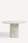 Anthropologie Kanta Square Marble Dining Table In Animal Print