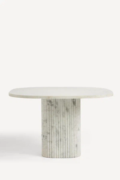 Anthropologie Kanta Square Marble Dining Table
