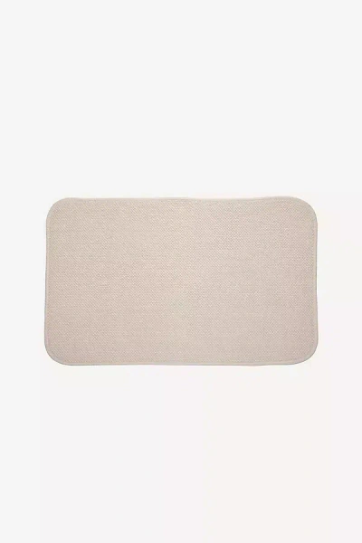 Anthropologie Kassatex Prestige Garment-washed Bath Mat Collection In Sand