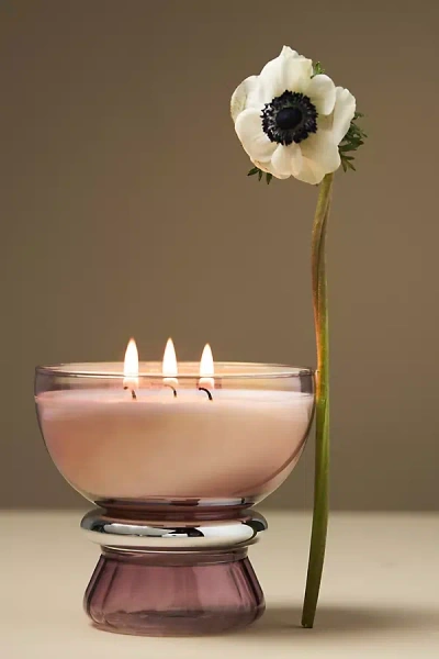 Anthropologie Kendra Gourmand Sweet Tonka & Vanilla Glass Candle In Black