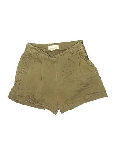 Pre-owned Anthropologie Khaki Shorts In Tan