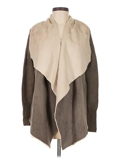 Pre-owned Anthropologie Kimono In Brown