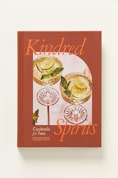 Anthropologie Kindred Spirits: Cocktails For Two In Orange
