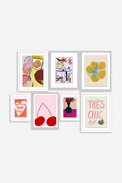 Anthropologie Kitchen Symphony Gallery Wall Art, Set Of 7 In Multi