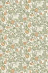 Anthropologie Kort Fruit And Floral Wallpaper In Multi