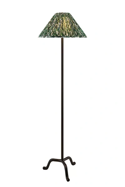 Anthropologie Kukio Printed Shade Floor Lamp