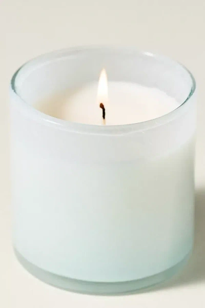 Anthropologie Lafco Fresh Marine Boxed Glass Candle In Blue
