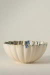 Anthropologie Lagos Portuguese Stoneware Serve Bowl In Multi