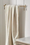 Anthropologie Lark Tassel Brass Towel Bar In Gold