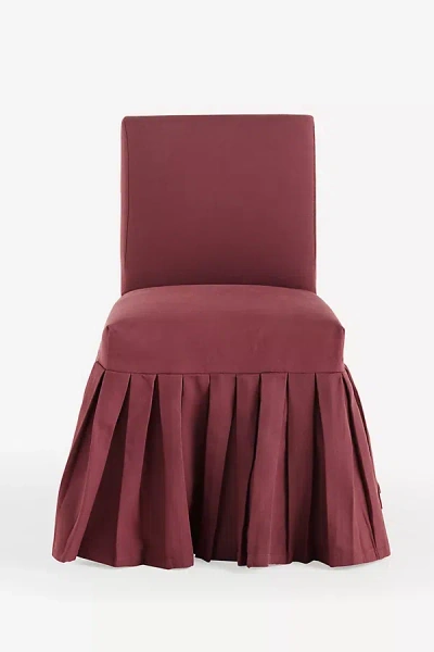 Anthropologie Layla Ruffle Slipcover