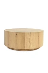 Anthropologie Layne Round Coffee Table In Neutral