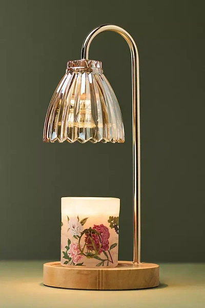 Anthropologie Le Pearl Candle Warmer Lamp In Clear
