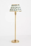 Anthropologie Lee Brass Buffet Table Lamp In Green