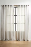 Anthropologie Lena Sheer Curtain In Black