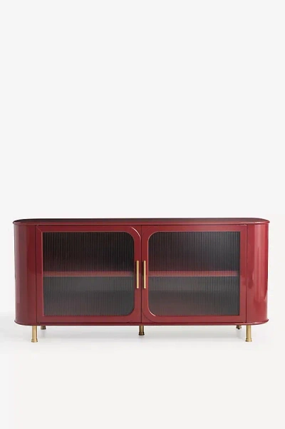 Anthropologie Lennon Buffet In Red