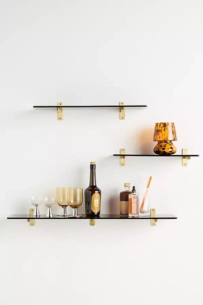 Anthropologie Lenny Tortoise Shell Shelf In Multi