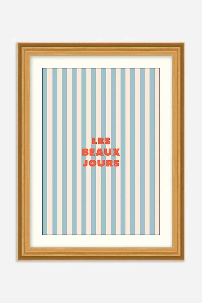 Anthropologie Les Beaux Jours Wall Art In Multi