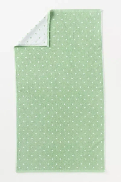 Anthropologie Les Fruit Cotton Towel Collection In Green