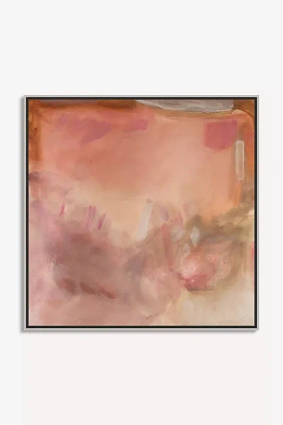 Anthropologie Let Joy Find You Wall Art In Pink