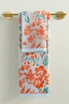 Anthropologie Lillian Cotton Bath Towel Collection In Multi