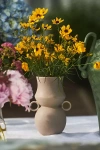 Anthropologie Linn Vase In Brown