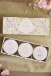 Anthropologie Linnea Petite Tin Candle Renewal Discovery Trio