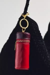 Anthropologie Lipstick Case Bag Charm In Red