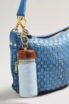 Anthropologie Lipstick Case Bag Charm In Blue