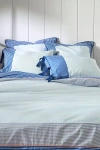 Anthropologie Livia Cotton Stripe Printed Duvet Cover