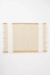Anthropologie Livia Woven Bath Mat In Neutral