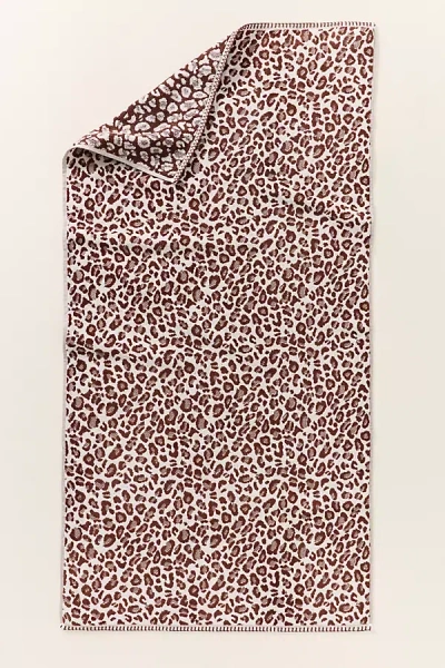 Anthropologie Lola Leopard Towel Collection