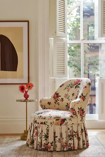 Anthropologie Lorelei Accent Chair In Neutral