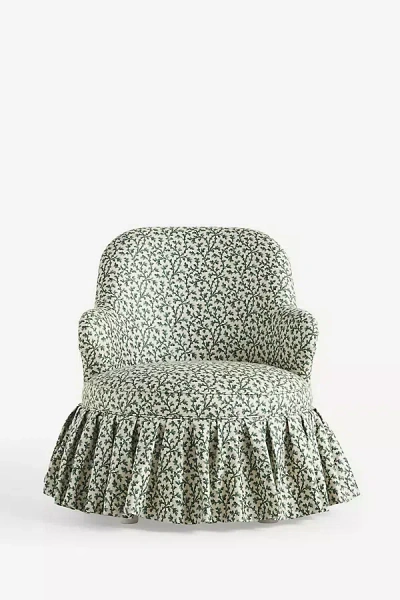Anthropologie Lorelei Irena Accent Chair In White