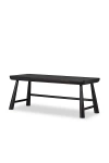 Anthropologie Lorik Rustic Acacia Wood Built-in Drawers Desk