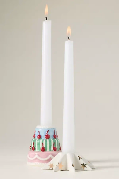 Anthropologie Lotta Icon Candle Holder In Multi