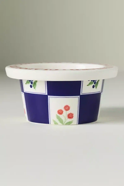 Anthropologie Lotta Ramekin In Blue