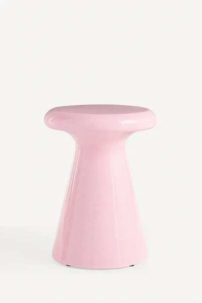 Anthropologie Lottie Outdoor Side Table In Pink