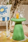 Anthropologie Lottie Indoor/outdoor Side Table In Green