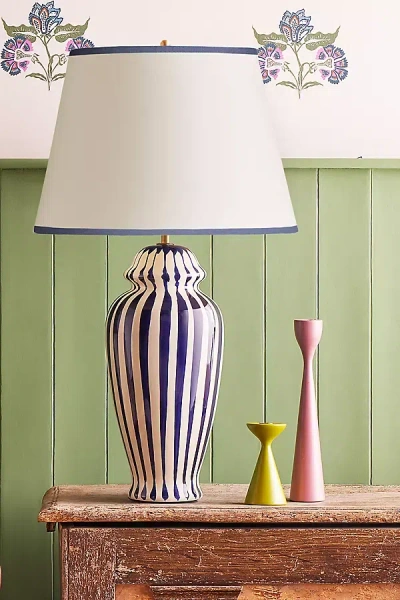 Anthropologie Lottie Table Lamp In Neutral