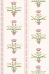 Anthropologie Lotus Garden Floral Peel-and-stick Wallpaper In Pink