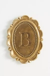 Anthropologie Louisa Wall Monogram In Gold