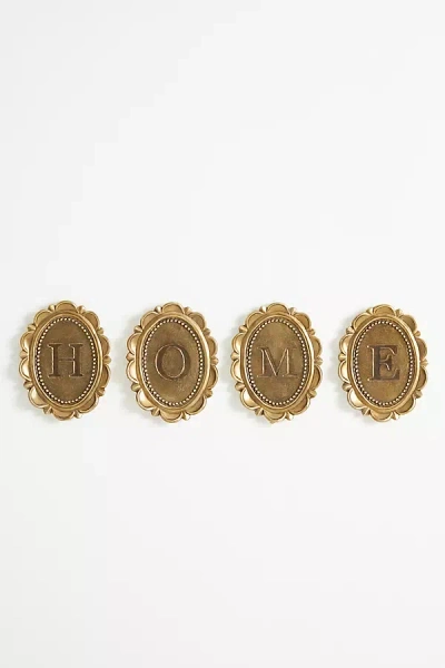 Anthropologie Louisa Wall Monogram In Brown