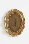 Anthropologie Louisa Wall Monogram In Gold