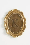 Anthropologie Louisa Wall Monogram In Brown