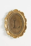 Anthropologie Louisa Wall Monogram In Brown