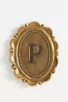 Anthropologie Louisa Wall Monogram In Gold